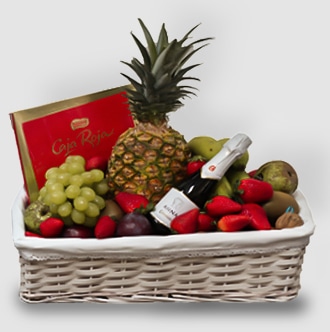 Comprar cestas de frutas para cumpleaños